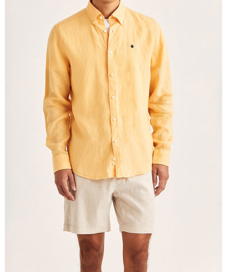 Douglas Linen Classic Fit | Man - Kläder - Skjortor - Linneskjortor | ModeLejon