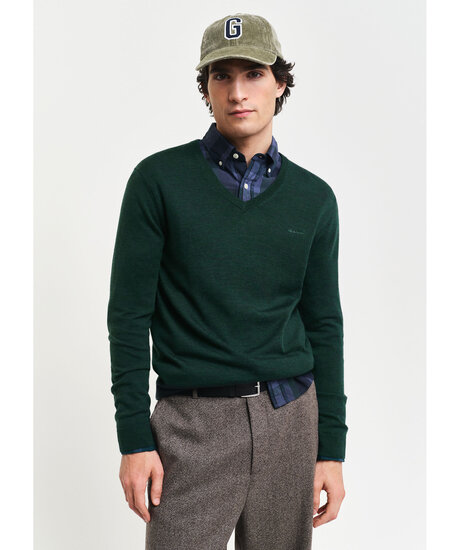 Product Image for Extrafine Merino V-neck