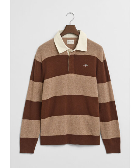 Extrafine lambswool polo | Man - Kläder - Hoodies & Tröjor - Stickade tröjor | ModeLejon