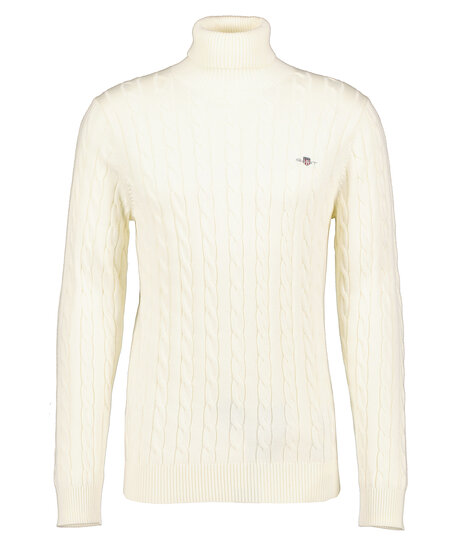 Product Image for Cotton Cable Turtle Neck