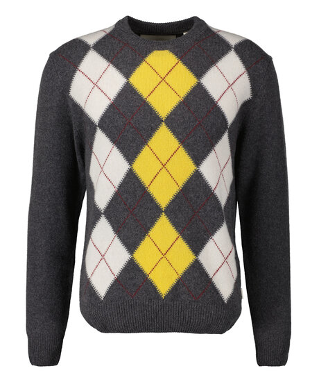 Argyle C-Neck