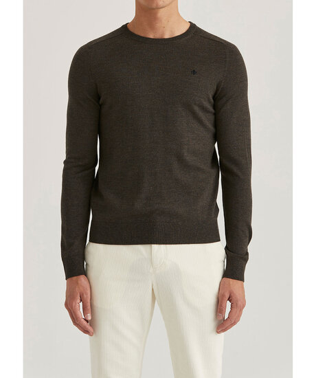 Merino oneck | Man - Kläder - Hoodies & Tröjor - Stickade tröjor | ModeLejon