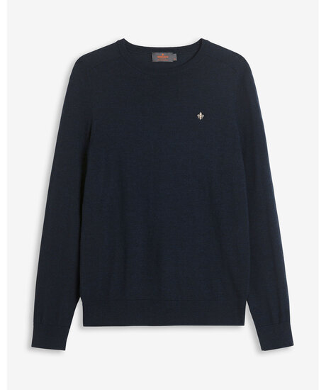 Merino oneck | Man - Kläder - Hoodies & Tröjor - Stickade tröjor | ModeLejon