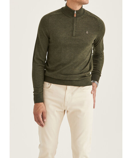 Merino john zip | Man - Kläder - Hoodies & Tröjor - Stickade tröjor | ModeLejon