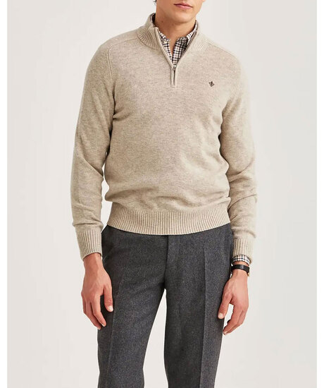 New hertford half zip | Man - Kläder - Hoodies & Tröjor - Stickade tröjor | ModeLejon