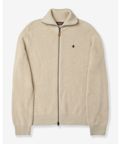 Bernard zip cardigan | Man - Kläder - Hoodies & Tröjor - Stickade tröjor | ModeLejon