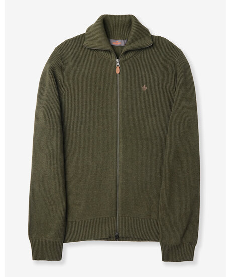 Bernard zip cardigan | Man - Kläder - Hoodies & Tröjor - Stickade tröjor | ModeLejon