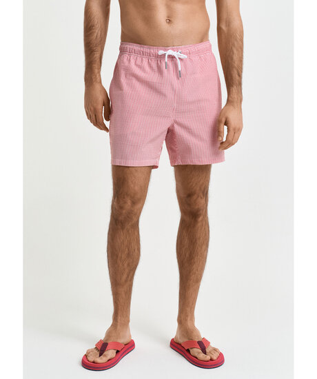 Seersucker Swim Shorts