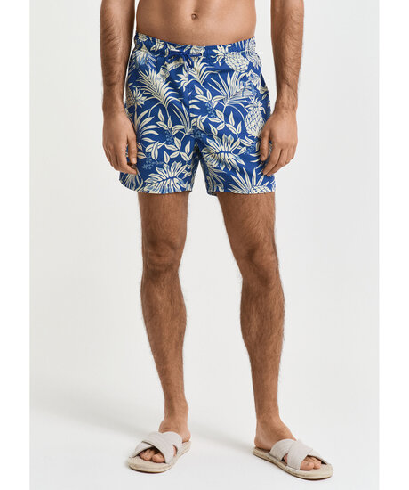 Tropical Print Swim Short