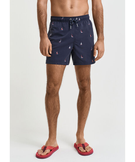 Boat Embroidery Swim