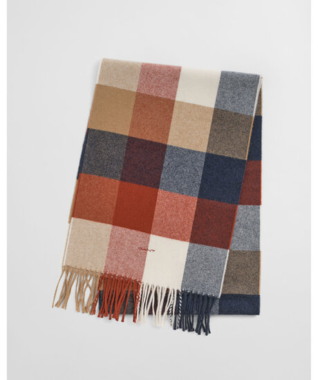 Wool multi checked scarf | Kampanjer - 2511 25% Black Friday Weekend Allmän | ModeLejon