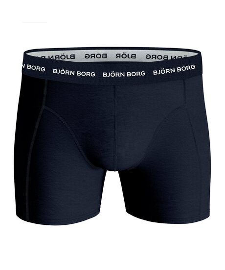 Alternativ bild 1 för Björn Borg Essential 3-pack Cotton Stretch Shorts - Size S