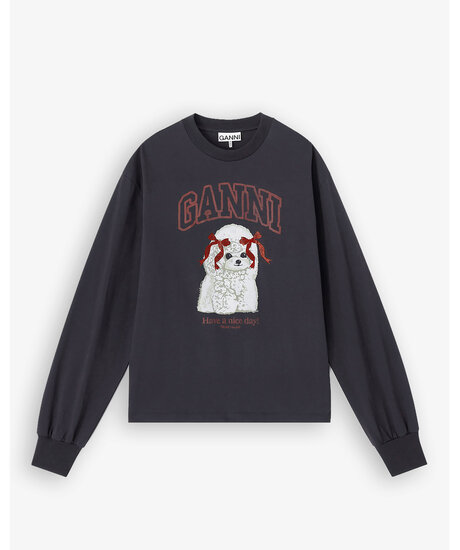 Cotton Longsleeve Print | Kvinna - Kläder - Hoodies & Tröjor - Sweatshirts | ModeLejon