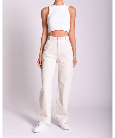 Product Image for Carrie cargo chalk jeans