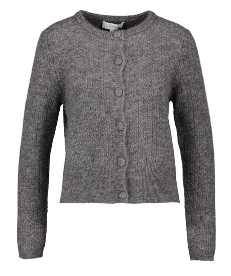 Cable Mohair Cardigan