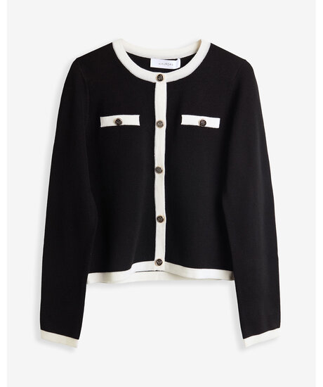 Silje Merino Cardigan | Kvinna - Kläder - Hoodies & Tröjor - Stickade tröjor | ModeLejon