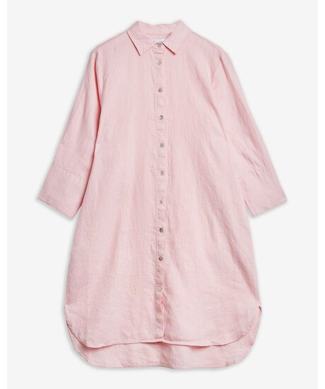 Elin Linen Dress | Kvinna - Kläder - Klänningar - Skjortklänningar | ModeLejon