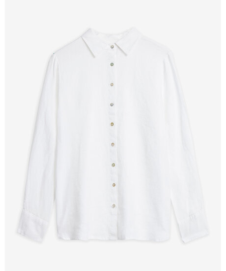 Carla Linen Shirt | Kvinna - Kläder - Skjortor - Linneskjorta | ModeLejon