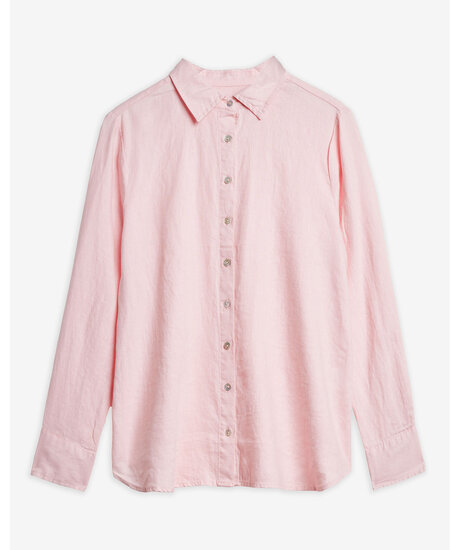 Carla Linen Shirt | Kvinna - Kläder - Skjortor - Linneskjorta | ModeLejon