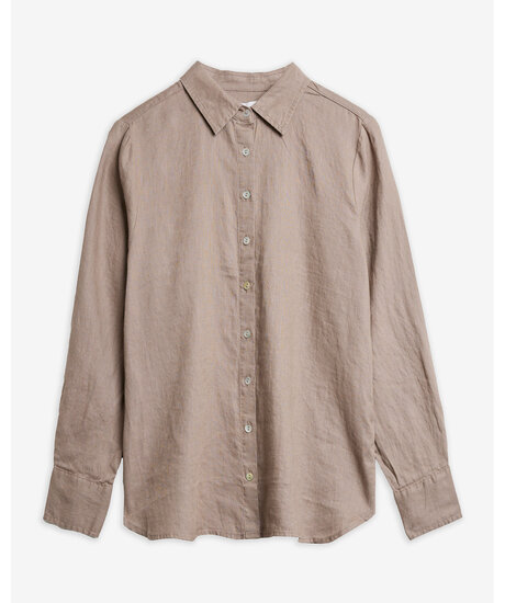 Carla Linen Shirt | Kvinna - Kläder - Skjortor - Linneskjorta | ModeLejon