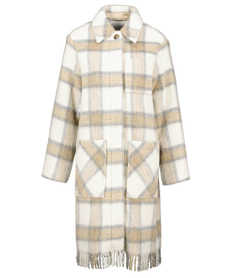 Brushed Long Overshirt