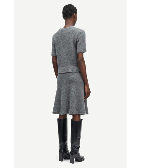 Alternativ bild 1 för Samsøe & Samsøe - SAJeanne Skirt - Kjol - Iron Gate - S
