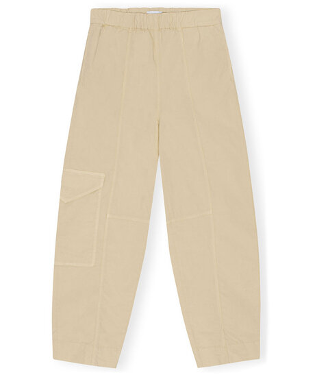 Washed canvas cargo pant
