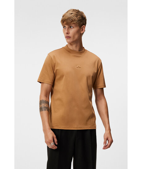 Adan Logo Mock Neck Tee