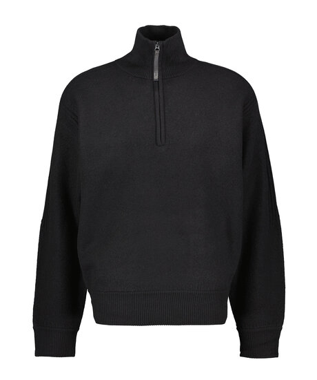 Bon Boiled Wool Half Zip
