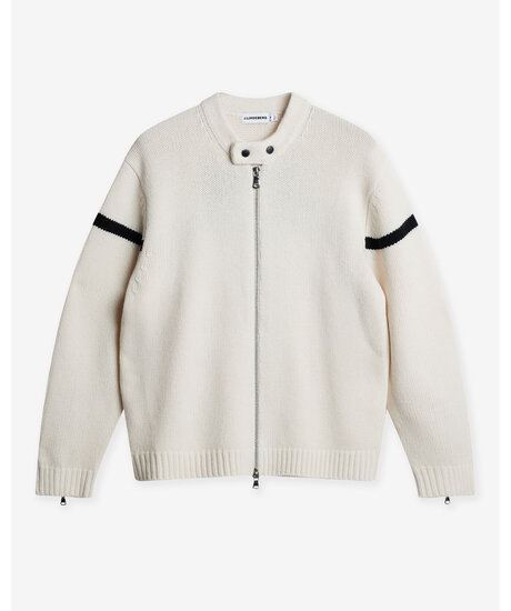 Kessler biker zip knit | Man - Kläder - Hoodies & Tröjor - Stickade tröjor | ModeLejon