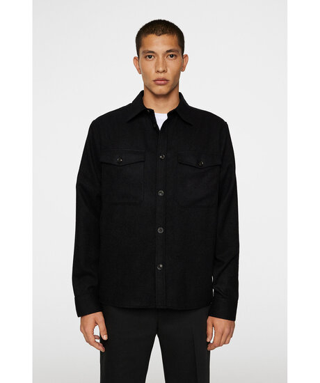 Flat Wool Overshirt