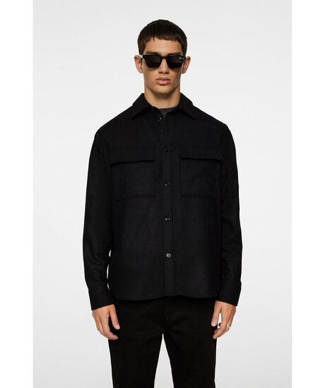 Flat wool overshirt | Kampanjer - 2511 25% Black Friday Weekend Allmän | ModeLejon