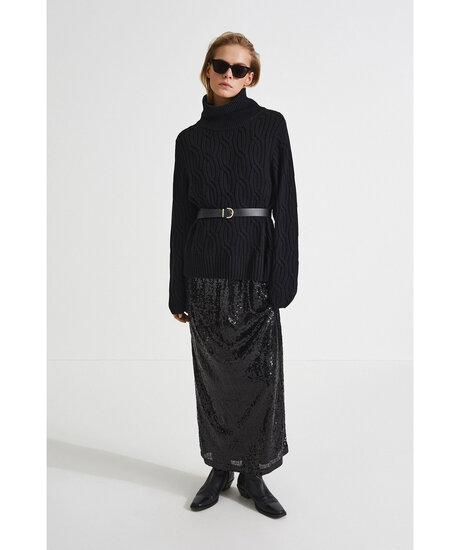 Gina Sequin Skirt