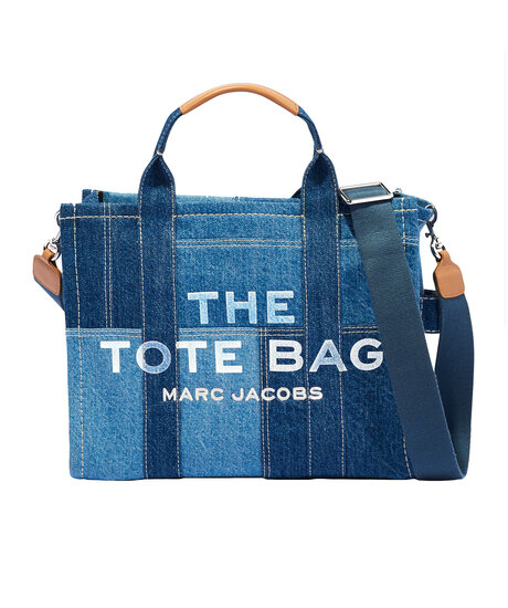 The medium denim tote