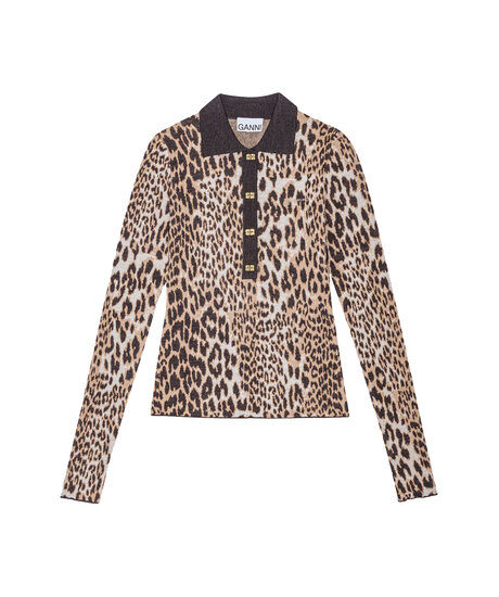 Fine Merino Jacquard Leo