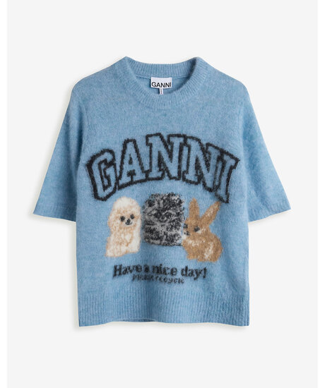 Alpaca Puppies T-Shirt | Kvinna - Kläder - Hoodies & Tröjor - Stickade tröjor | ModeLejon