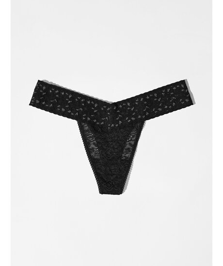 Lace thong t