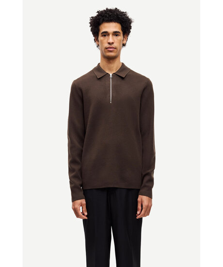 Guna Half Zip | Man - Kläder - Hoodies & Tröjor - Stickade tröjor | ModeLejon