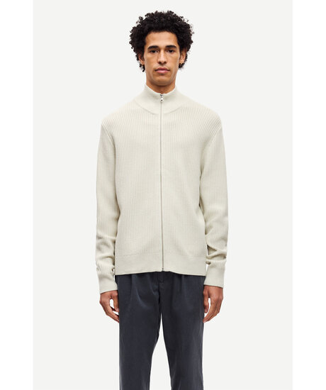 Sadem Zip Cardigan | Man - Kläder - Hoodies & Tröjor - Stickade tröjor | ModeLejon