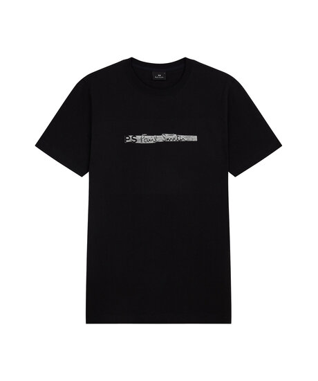 Reg Fit Brush Stroke Tee