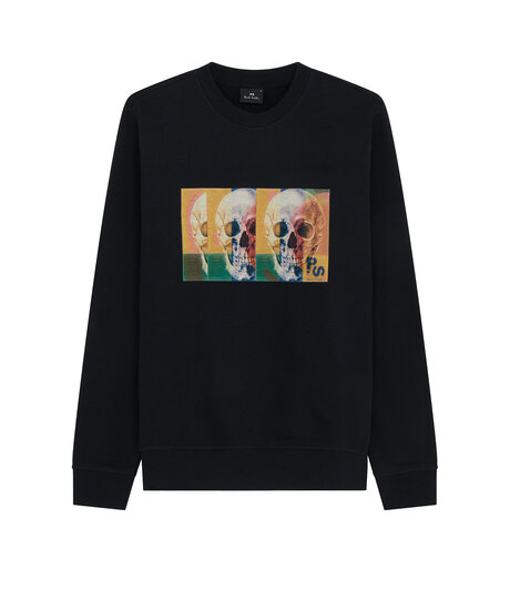 Sweatshirt Skull Square