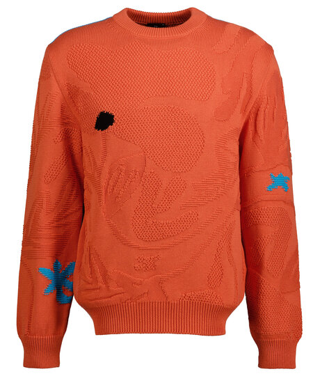 Knitted Sweater Crew Neck