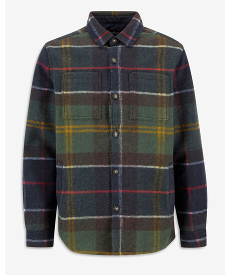 Tailored Check Overshirt | Man - Kläder - Skjortor - Overshirts | ModeLejon