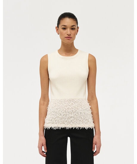 Fray Knit Top | Kampanjer - interna kategorier - Temp | ModeLejon
