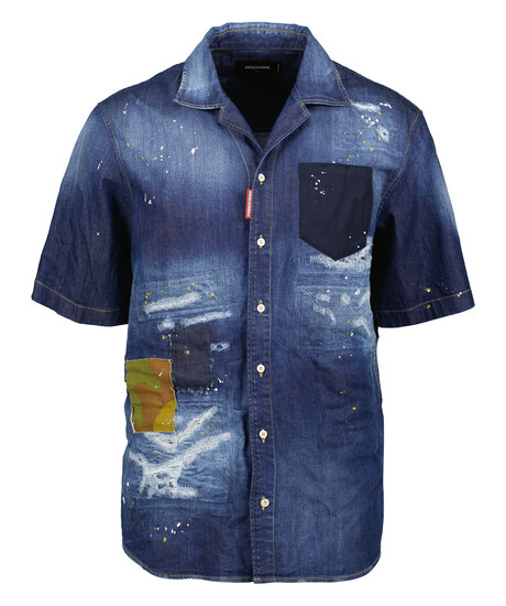 Camo Patch Bowl Shirt