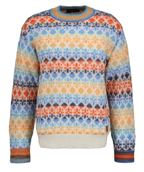 Jacquard Crewneck