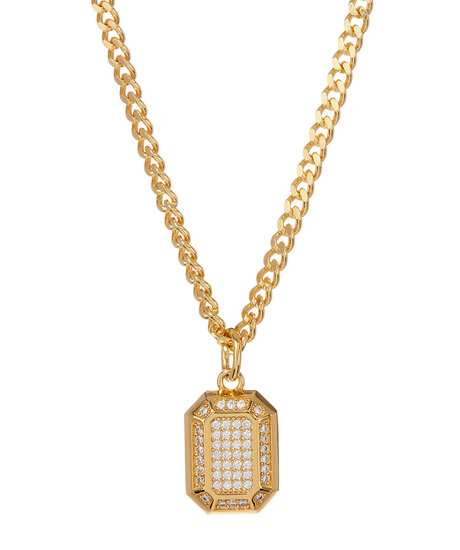 Product Image for Faceted pendant necklace