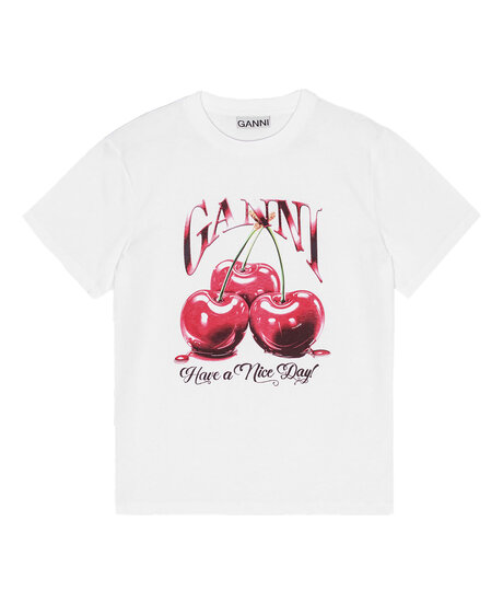 Jersey Cherry Relaxed Tee