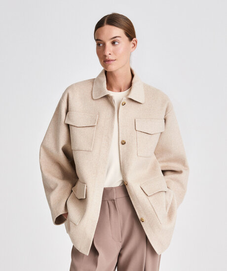 Product Image for Taranto Wool Overshirt
