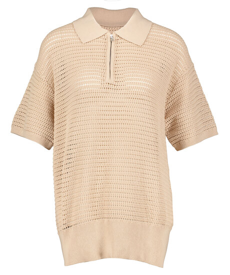 Clayton polo half zip